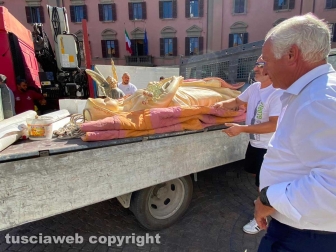 Santa Rosa a piazza del Comune