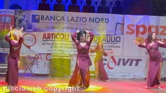 Viterbo - Santa Rosa - La cena dei facchini a piazza San Lorenzo