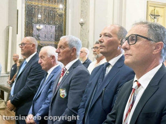 Santa Rosa - La messa in occasione della inaugurazione della chiesa restaurata - Luigi Aspromonte, Vincenzo Fiorillo, Massimo Mecarini, Damiano Amatore e Mirko Fiorillo