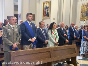 Santa Rosa - La messa in occasione della inaugurazione della chiesa restaurata