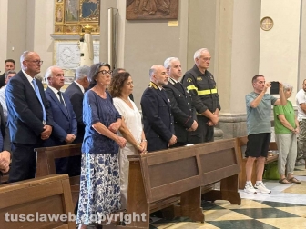 Santa Rosa - La messa in occasione della inaugurazione della chiesa restaurata