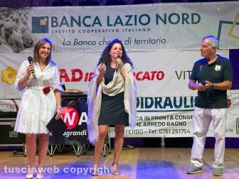 Santa Rosa - Le cene dei facchini a piazza San Lorenzo - La sindaca Chiara Frontini