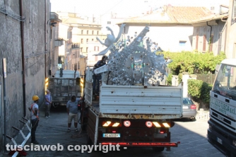 Lo smontaggio di Fiore del cielo