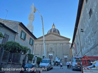 Smontaggio macchina di Santa Rosa