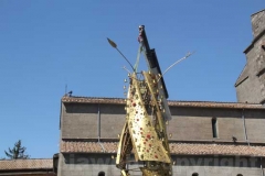 Macchina di Santa Rosa quasi in cima