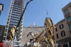 Macchina di Santa Rosa quasi in cima