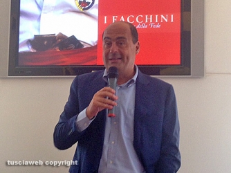 La presentazione del trasporto della macchina di Santa Rosa a Roma - Le immagini della conferenza - Parla il presidente della Regione Lazio Nicola Zingaretti