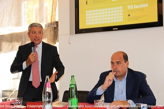 La presentazione del trasporto della macchina di Santa Rosa a Roma - Le immagini della conferenza