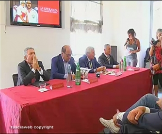 La presentazione del trasporto della macchina di Santa Rosa a Roma - Le immagini della conferenza