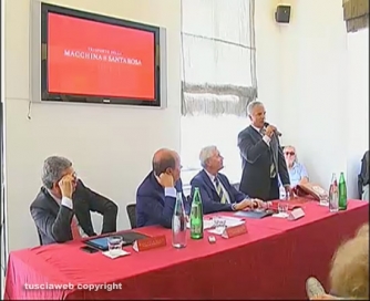 La presentazione del trasporto della macchina di Santa Rosa a Roma - Le immagini della conferenza