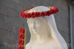 Macchina di santa Rosa - Inizia il montaggio
