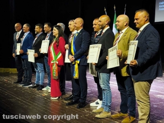 Viterbo - Santa Rosa - Sodalizio nell'albo d'oro e benemerenza al personale della questura