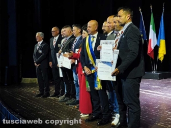 Viterbo - Santa Rosa - Sodalizio nell'albo d'oro e benemerenza al personale della questura