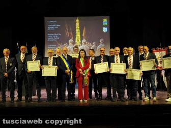 Viterbo - Santa Rosa - Sodalizio nell'albo d'oro e benemerenza al personale della questura