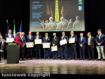 Viterbo - Santa Rosa - Sodalizio nell'albo d'oro e benemerenza al personale della questura