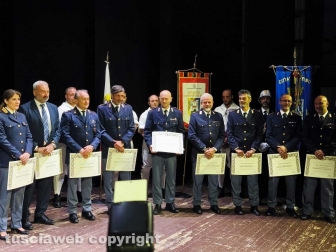 Viterbo - Santa Rosa - Sodalizio nell'albo d'oro e benemerenza al personale della questura