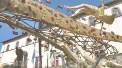 Santa Rosa sui camion