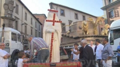 Santa Rosa sui camion