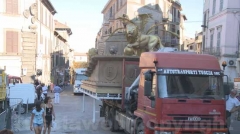 Santa Rosa sui camion