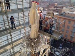 La statua in cima a Fiore del Cielo