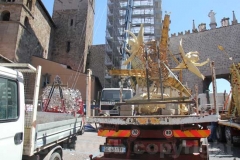 Macchina di Santa Rosa - Verso l\'alto