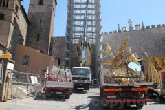 Macchina di Santa Rosa - Verso l\'alto