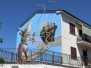 Sant'Angelo, i murales e i ragazzi Erasmus
