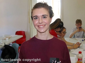 Zoe, la studentessa Erasmus a Sant'Angelo