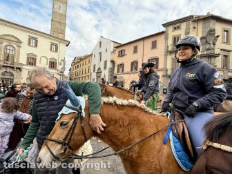 Viterbo - Piazza del Comune - Sant’Antonio abate - La benedizione degli animali