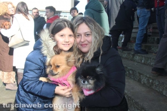 Sant'Antonio, la benedizione degli animali