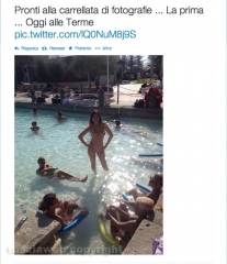 Viterbo - Sara Tommasi alle terme