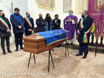 Sutri - I funerali di David Sassoli