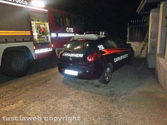 San Lorenzo Nuovo - Schianto auto-trattore sulla Cassia