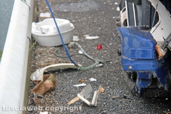 Viterbo - Schianto camper-camion, morto bimbo