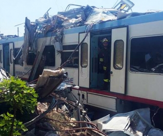 Schianto fra due treni