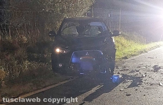 Frontale sulla Vetrallese, un morto e due feriti