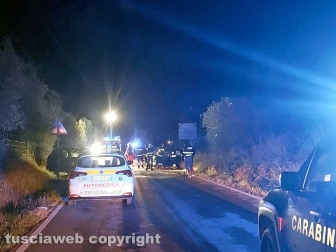 Frontale sulla Vetrallese, un morto e due feriti