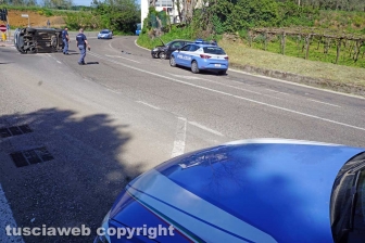 Schianto tra auto a Ponte Sodo