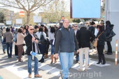 Lo sciopero all\'Ipercoop