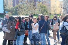 Lo sciopero all\'Ipercoop