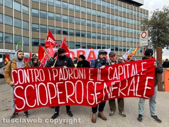 Viterbo - Sciopero del sindacalismo di base