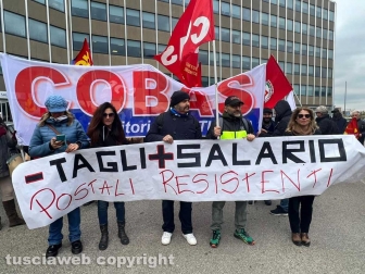 Viterbo - Sciopero del sindacalismo di base