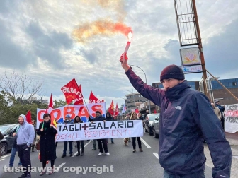 Viterbo - Sciopero del sindacalismo di base