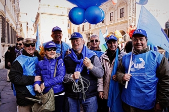 Sciopero generale - La camera sindacale viterbese a Roma