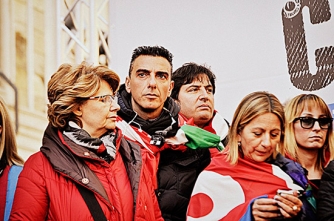 Sciopero generale - La camera sindacale viterbese a Roma - Miranda Perinelli