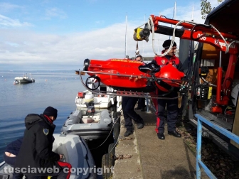 Montefiascone - Le ricerche dello scomparso - Carabinieri - Il Rov