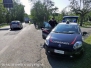 Scontro auto-betoniera