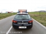Scontro auto - bus sulla Cassia Nord