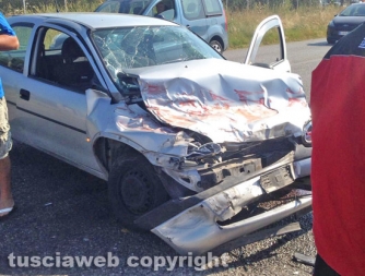 Tuscanese - Scontro auto-camion