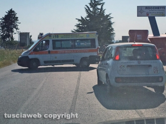 Tuscanese - Scontro auto-camion